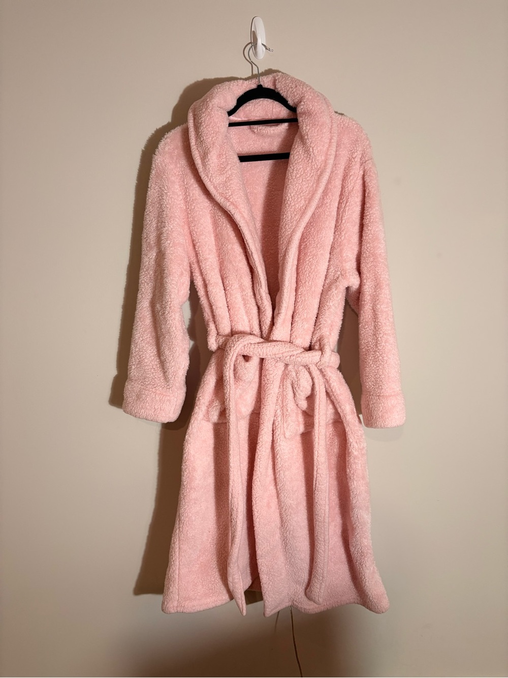 Plush Pink Bathrobe